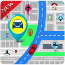 GPS-Karten-Tracker & Navigation: GPS-Routenfinder Icon