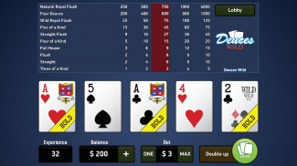 Deuces Wild - Video Poker screenshot 2