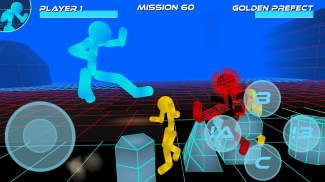 Stickman Neon Street Fighting screenshot 9