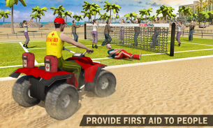 Beach Lifeguard Rescue Squad: Motor Boat Driving screenshot 13