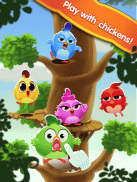 Chicken Fruit Splash - Line Match 3 screenshot 8