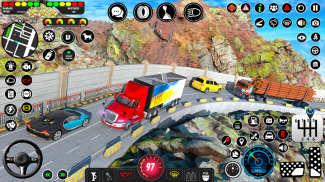 Crazy Car Transport Truck Game screenshot 2