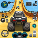 Monster Truck Mega Ramp - Extreme Stunts GT Racing