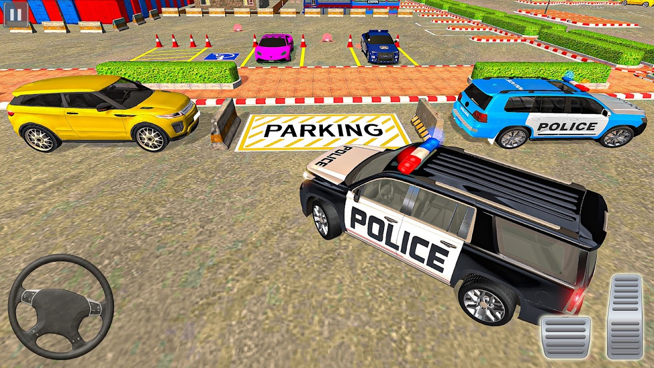 Police Car Parking: Advance Car Driving Simulation Game for