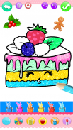 Cupcakes Coloring Book Glitter screenshot 6