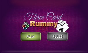 Three Card Rummy screenshot 0