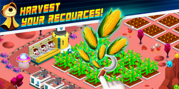 Space Town : Farming Games screenshot 3