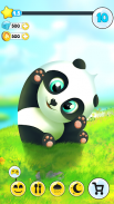Pu - 熊猫虚拟宠物和寵愛可爱游戏的孩子 screenshot 8