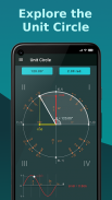 Unit circle. Trigonometry screenshot 2