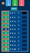 Math Multiplication Tables screenshot 1