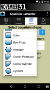 Aquarium Calculator screenshot 1