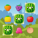 Match 3 Happy Fruits Icon