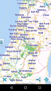 Map of Israel and Palestine screenshot 5