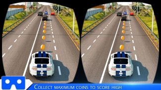 VR xe mô phỏng giao thông: trò chơi đua xe vô tận screenshot 3