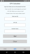 CPM Calculator screenshot 0
