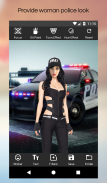 Women Police Photo Suit Editor screenshot 2