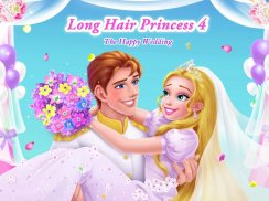 Long Hair Princess 4 - Happy Wedding screenshot 1