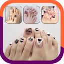 Beautiful toenail paint Icon