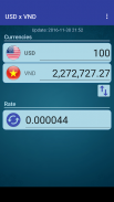 USD x VND screenshot 1