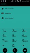 Dialer theme Flat Aqua screenshot 6