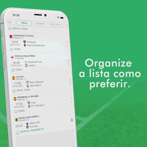 Futebol na TV - Guia de jogos de Futebol - Загрузить APK для Android