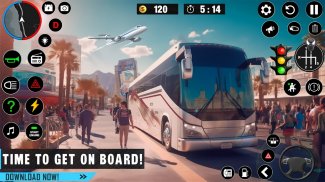 Coach Bus Driving Simulator 3D screenshot 0