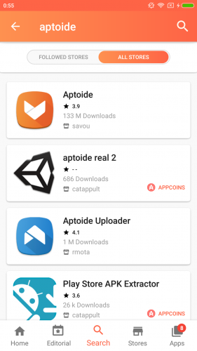 Aptoide Dev screenshot 6