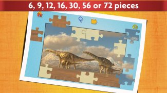 Jogo de Dinossauro Quebra-cabeça Crianças e Adulto screenshot 7