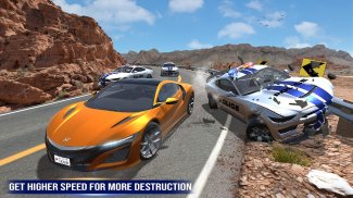 Police Car Chase Driving: Speed Crash Simulator screenshot 1