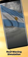 Argentina Flag Live Wallpaper screenshot 5