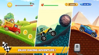 पहाड़ी कार खेल के लिए लड़के screenshot 12