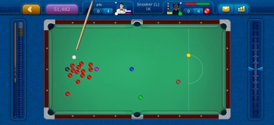 Snooker LiveGames online screenshot 1