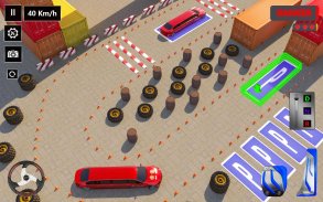 ألعاب سيارات ليموزين للشرطة - مواقف سيارات للشرطة screenshot 0