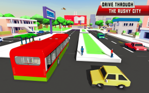 City Driving Coach Passenger Bus Simulator  3D screenshot 4