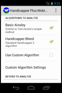 HandicapperPlus Mobile Edition screenshot 2