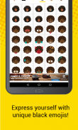 AfroMoji: African Afro Emoji Stickers Black screenshot 4