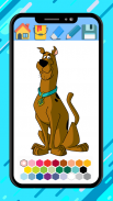 Scooby coloring doo cartoon ga screenshot 4