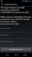 Cryptfs Password screenshot 0