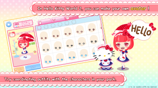 HelloKittyWorld2 Sanrio Kawaii screenshot 4