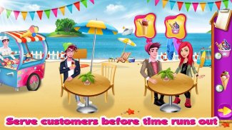 My Beach Ice Cream Shop Game screenshot 1