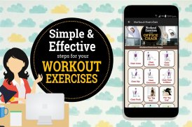 Easy Workout Exercises on your Office Chair screenshot 2