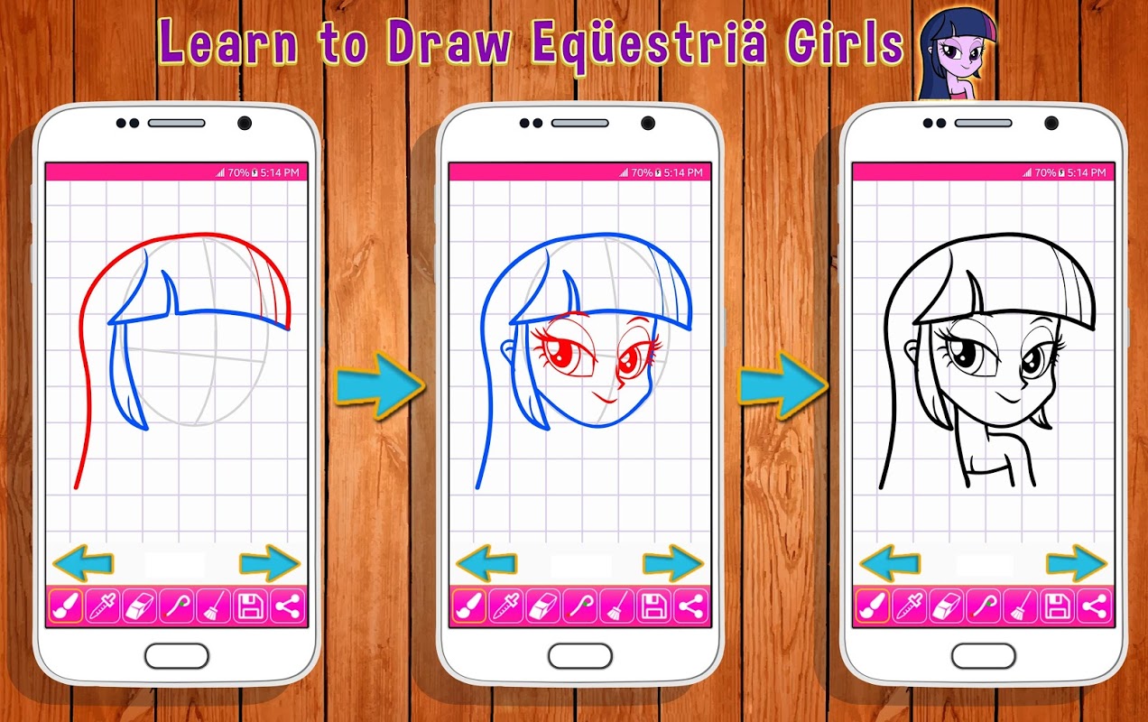 Learn to Draw Equestria Girls - Загрузить APK для Android | Aptoide