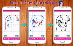 Learn to Draw Equestria Girls screenshot 6