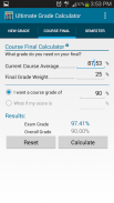 Ultimate Grade Calculator screenshot 1