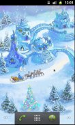 Snow Village Live Wallpaper screenshot 0