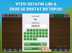 Slovní Mistr - Česká Hra screenshot 3