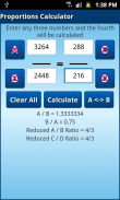 Proportions Calculator screenshot 1