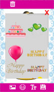 Design free birthday cards screenshot 2