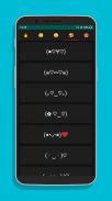 Kaomoji - Cute Text Faces, Japanese Emoticons :') screenshot 4