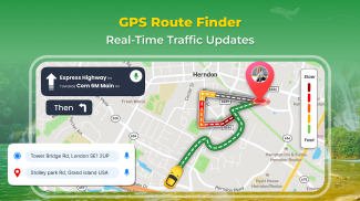 GPS Earth Map Voice Navigation screenshot 10